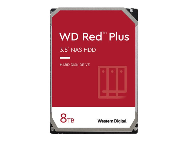 Western Digital WD 8TB WD80EFBX Red Plus 7200 SA3