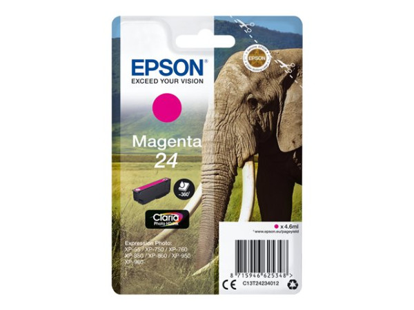 Epson Tinte MG C13T24234012 Claria Photo HD