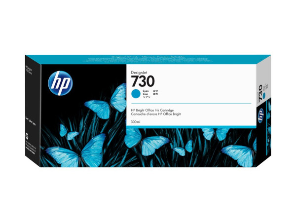 HP Nr.730XL Tinte CY P2V68A Tinte Cyan 300