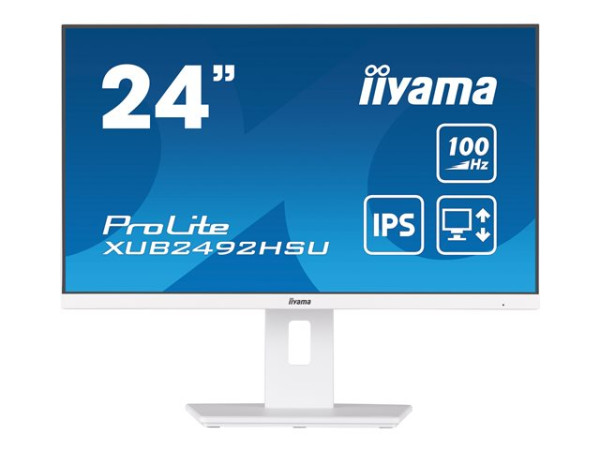 Iiyama PROLITE XUB2492HSU-W6 (60.5 cm (23.8 Zoll), weiß