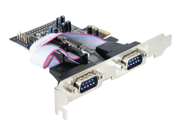 Schnittstellenkarte DeLock 4xSer PCIe