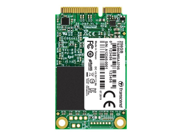 Transcend 256GB MSA370S 400/520 mSATA