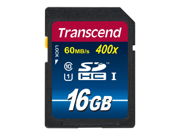 Secure Digital 16384MB 20MB/s Transcend Secure Digital SDHC