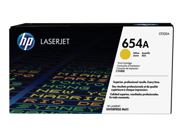 Hewlett-Packard Toner gelb CF332A Toner Gelb 15000 Blatt