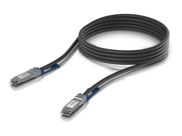 Ubiquiti 100G DAC-QSFP28 Kabel (schwarz, 3 Meter)