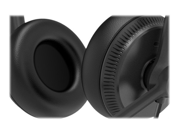 Yealink YHS34 Lite Dual (schwarz, Schaumstoffohrpolster)