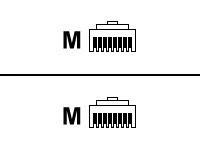 Bachmann CAT6a RJ45 Patch-Kabel (weiß, 5 Meter, geschirmt)