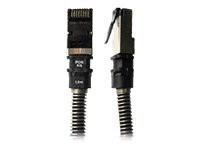 Patchsee RJ45 CAT.6a UTP bk 3,1m schwarz,