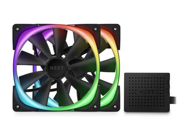 NZXT Aer RGB 2 Single wh 140x140x26 | HF-28140-BW