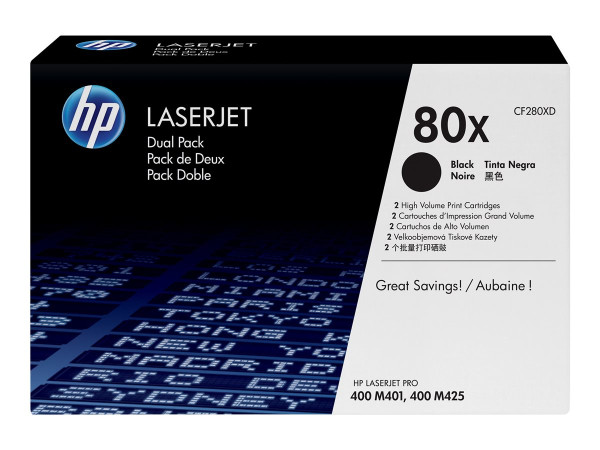 Toner HP CF280X black CF280XD