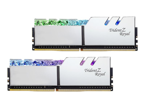 G.Skill D416GB 3200-14 Trident Z Royal K2 GSK silber,