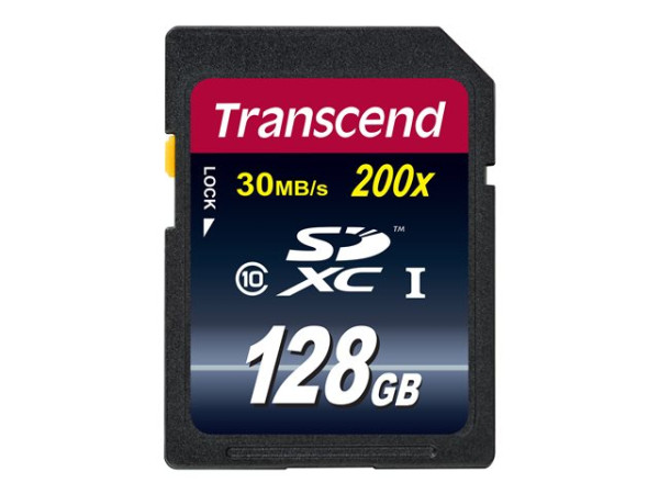 Secure Digital 131072MB Transcend Secure Digital SDXC Card