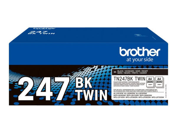 Brother Toner TN-247BKTWIN