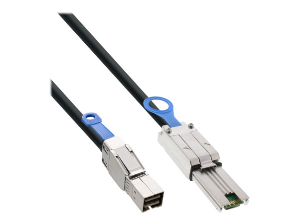 InLine? externes Mini SAS HD Kabel, SFF-8644 zu SFF-8088,