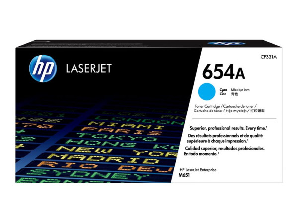 Hewlett-Packard Toner cyan CF331A Toner Cyan 15000 Blatt