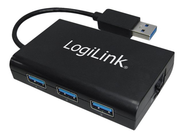 LogiLink UA0173A, RJ-45, USB-A 3.0 [Stecker]