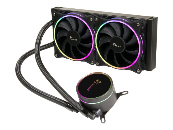 Inter-Tech CPU-Wasserkühlung Argus Iceman LC-240 RGB