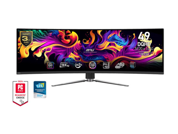 MSI MPG 491CQPDE QD-OLED (124.5 cm (49 Zoll), schwarz,