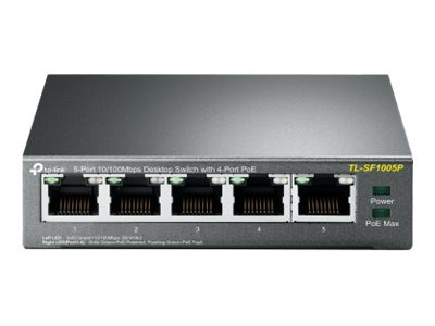 TP-Link TL-SF1005P PoE/FE/UNM/05 | 4x PoE,