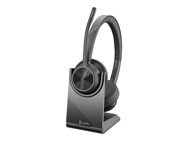 Plantronics Voyager 4320 UC (schwarz, USB-A)