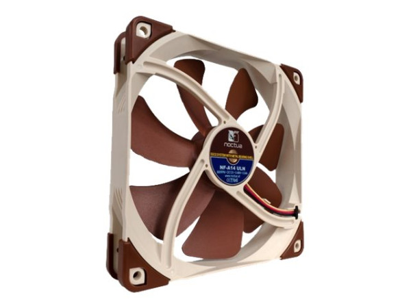 Gehäuselüfter 140x140x25 mm Noctua NF-A14 ULN