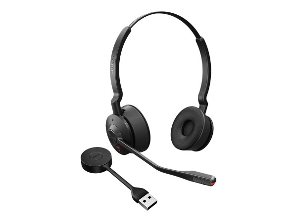 Jabra Engage 55 UC Stereo USB-A bk schwarz,