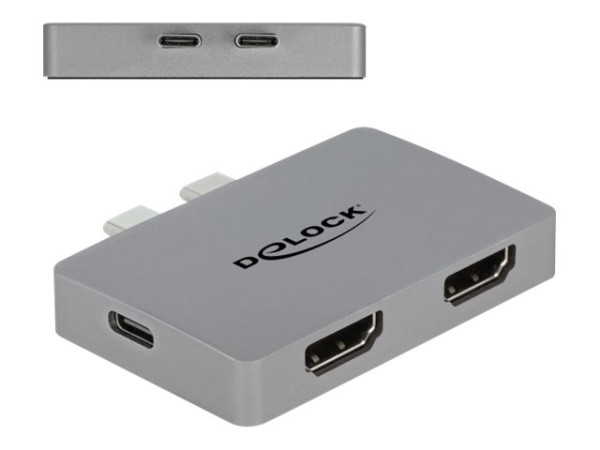 DeLOCK HDMI AD 4K 60HZ+PD3.0 f. MACB | 64123