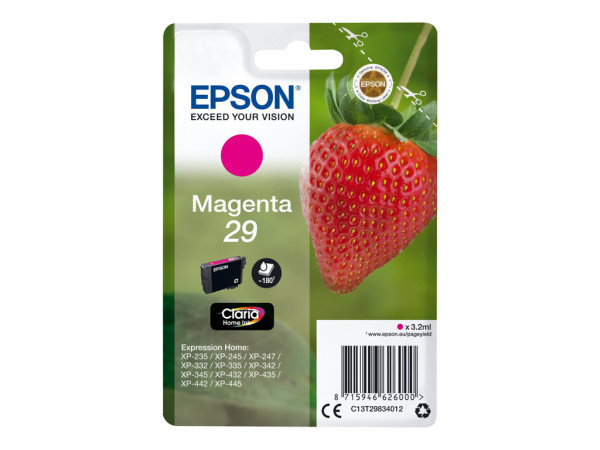 Epson Tinte MG C13T29834012 Claria Home Tinte