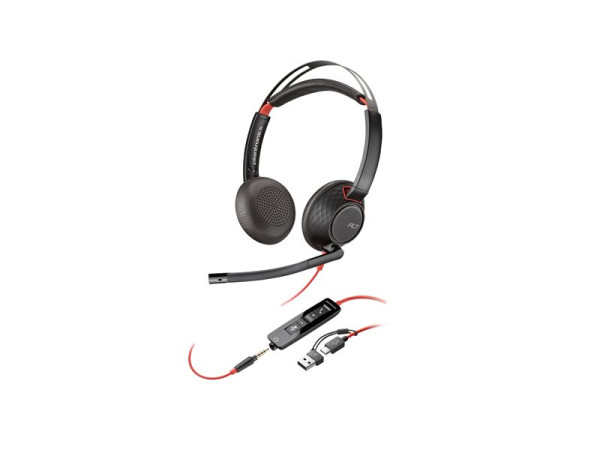 Plantronics HP Poly Blackwire C5220 USB-C Headset