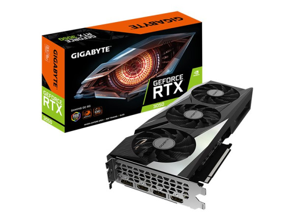 GigaByte 8GB D6 RTX 3050 Gaming OC 8GD