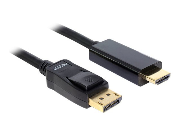 DeLOCK Kabel Displayport Stecker --> HDMI Stecker,3m, vergol