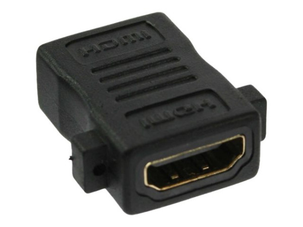 InLineÂ® HDMI Adapter zum Einbau, HDMI A Buchse/Buchse,