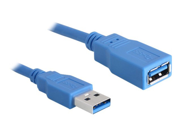 Kabel USB 3.0 St."A"=>Bu."A" 2,0m Verlängerung Delock