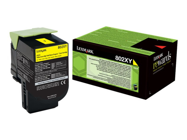 Toner LEXMARK CX510de/dhe/dthe yellow 80C2XY0 4.000 Seite