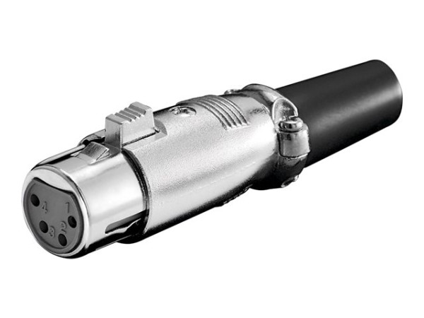 Goobay XLR 189-4 G 4 POL. Mikrofonkuppl