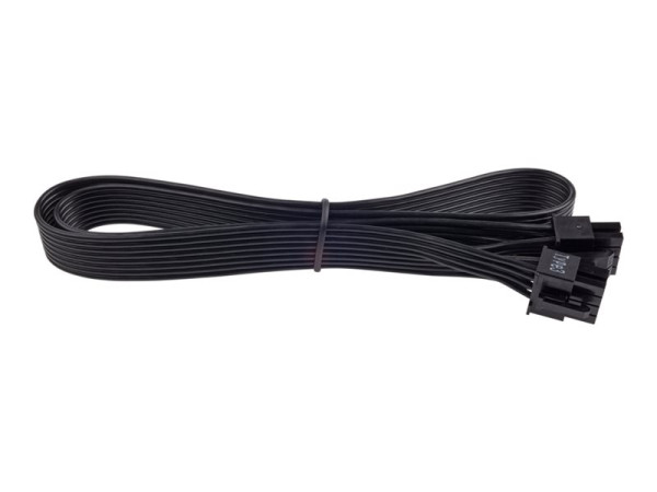 Corsair PSU Cable 4+4pin EPS12V bk | Ribbon Style