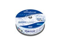 DVD-R MediaRange DVD 4,7GB 25pcs Cake 16x Waterguard Print