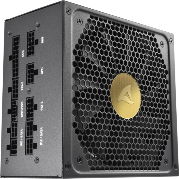 Sharkoon REBEL P30 Gold 850W ATX3.0 (schwarz, 1x 12VHPWR,