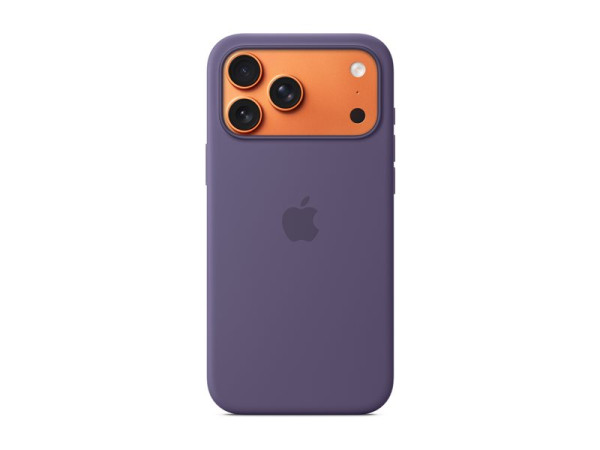 Apple Silikon Case mit MagSafe (violett, iPhone 17 Pro Max)