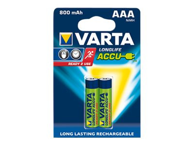 Varta AAA 800MAH NIMH 2-BL Varta (56703) RTU Varta - 56703