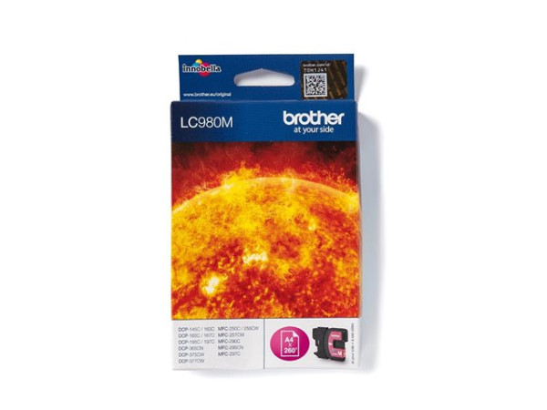 Tinte Brother LC-980m Magenta