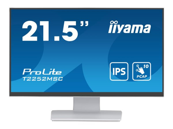 Iiyama ProLite T2252MSC-W2 (55 cm(21 Zoll), weiÃŸ, Touch,