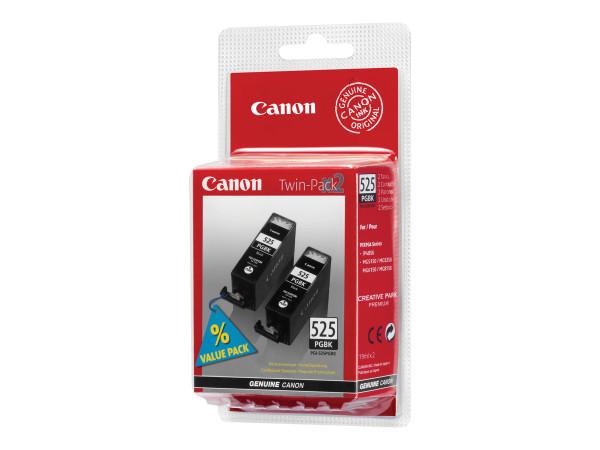 Patrone Canon PGI525PGBK Twin Pack black 4529B010