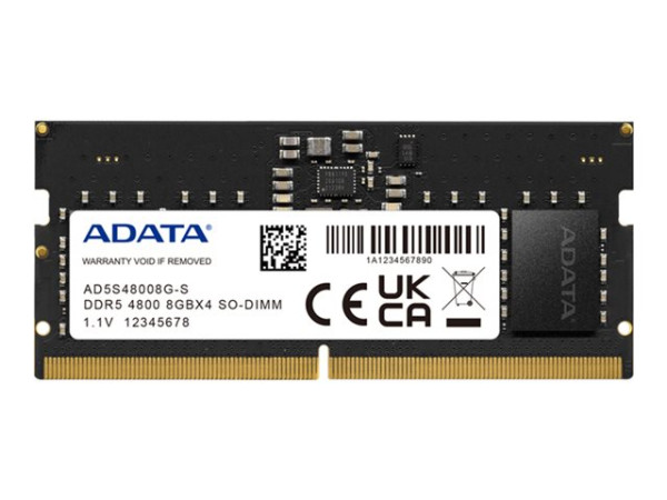 ADATA SO-DDR5 8GB 4800-40 Premier | Single Tray