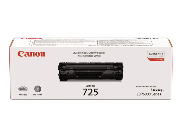 Canon 3484B002|725 Tonerkartusche schwarz, 1.600 Seiten