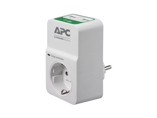 APC Essential SurgeArrest PM1WU2-GR weiß