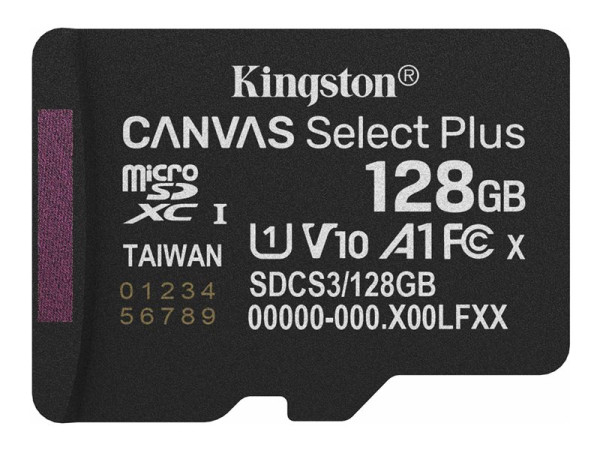 Kingston Canvas Select Plus 128 GB MicroSDXC (schwarz,
