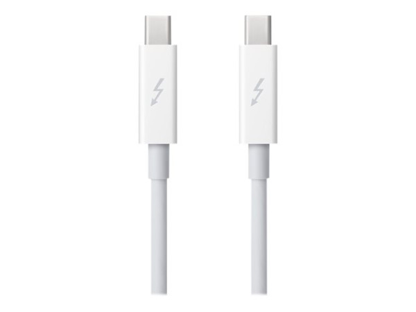 Apple Thunderbolt Kabel 0,5m | MD862ZM/A weiß, 50 cm