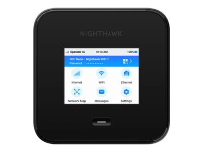 Netgear Nighthawk M7 Pro, Mobile WLAN-Router (schwarz, 5G,
