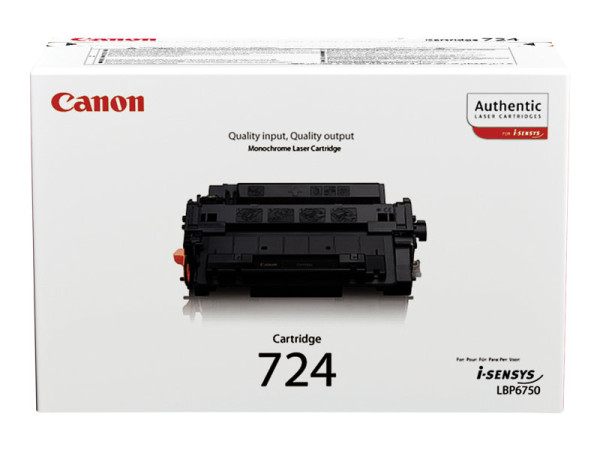 Canon 3481B002|724 Tonerkartusche schwarz, 6.000 Seiten